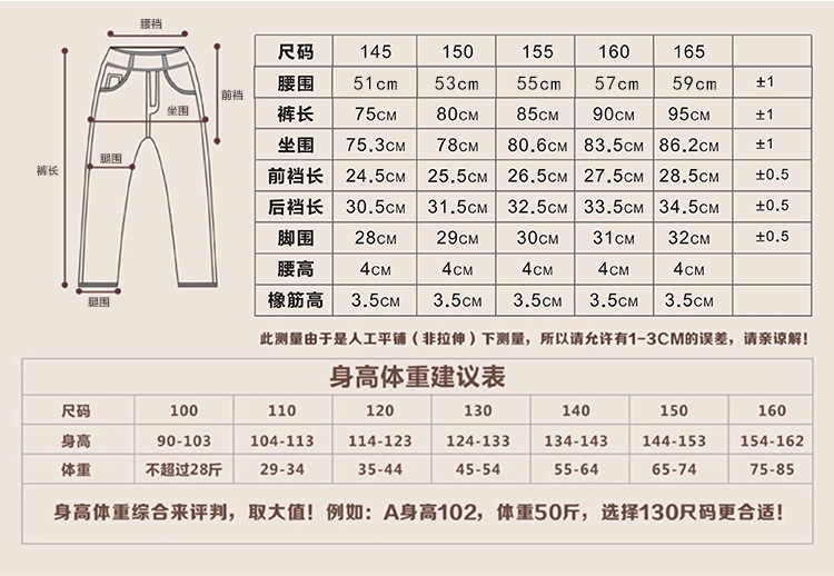 裤头尺寸适合多少斤_裤头尺寸表示什么意思_裤头尺寸