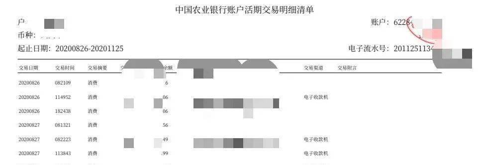 银行流水电子版怎么弄_电子银行流水账单怎么打_电子银行流水在哪里打印