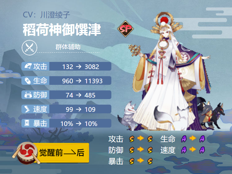 稻荷神御馔津一技能需要满吗_御馔津稻荷神御馔津区别_稻荷神御馔津带什么御魂