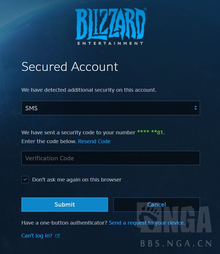 为什么暴雪登录验证一直出错_暴雪游戏手机验证登录_暴雪验证登录手机游戏怎么弄