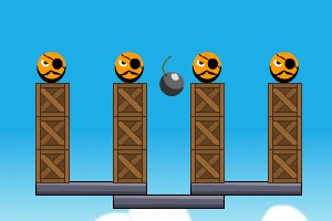 躲炸弹手机游戏_躲子弹的手机游戏_坑爹游戏南瓜炸弹怎么过