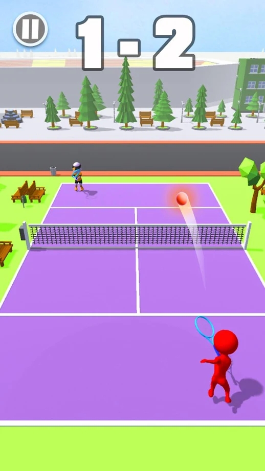 打网球游戏手机_一款网球手机游戏_打网球的手机游戏