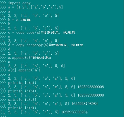 python浅拷贝_python浅拷贝与深拷贝_python浅拷贝