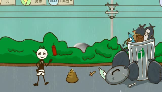 丢垃圾的游戏_扔掉垃圾手机游戏怎么玩_把手机垃圾扔掉的游戏