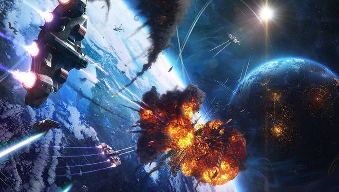 飞船爆炸着陆星球手机游戏_星球爆炸问题_星球爆炸游戏视频