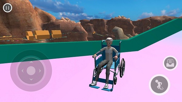 高空轮椅手机游戏_坐轮椅的游戏_坐轮椅闯关的游戏