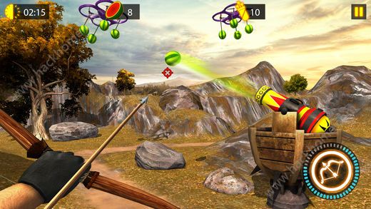 htc手机游戏水果射击_射击水果vr_用水果打枪战的游戏
