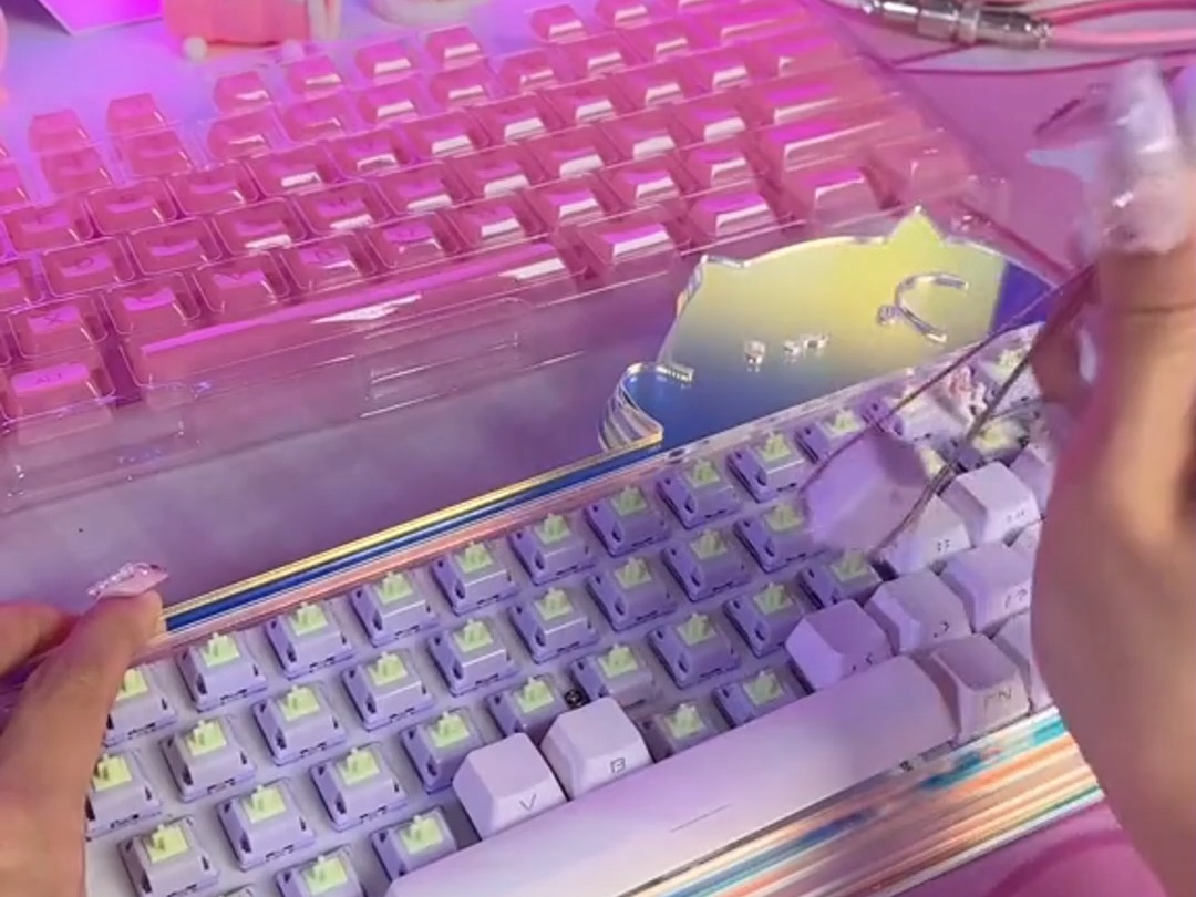 巧克力键盘怎么拆键帽_拆键帽工具怎么用_键帽怎么拆
